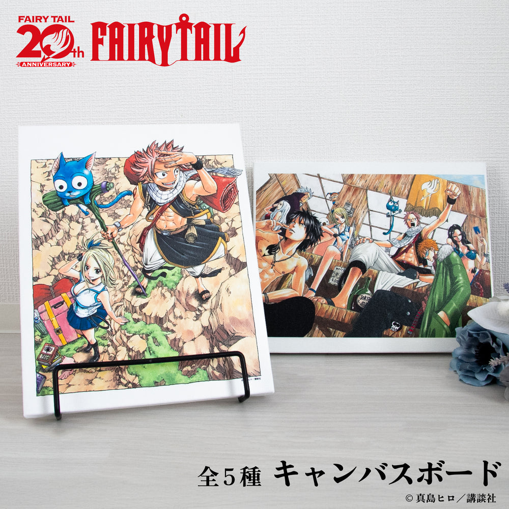 予約:3月上旬以降順次発送】 FAIRY TAIL 原作 キャンバスボード