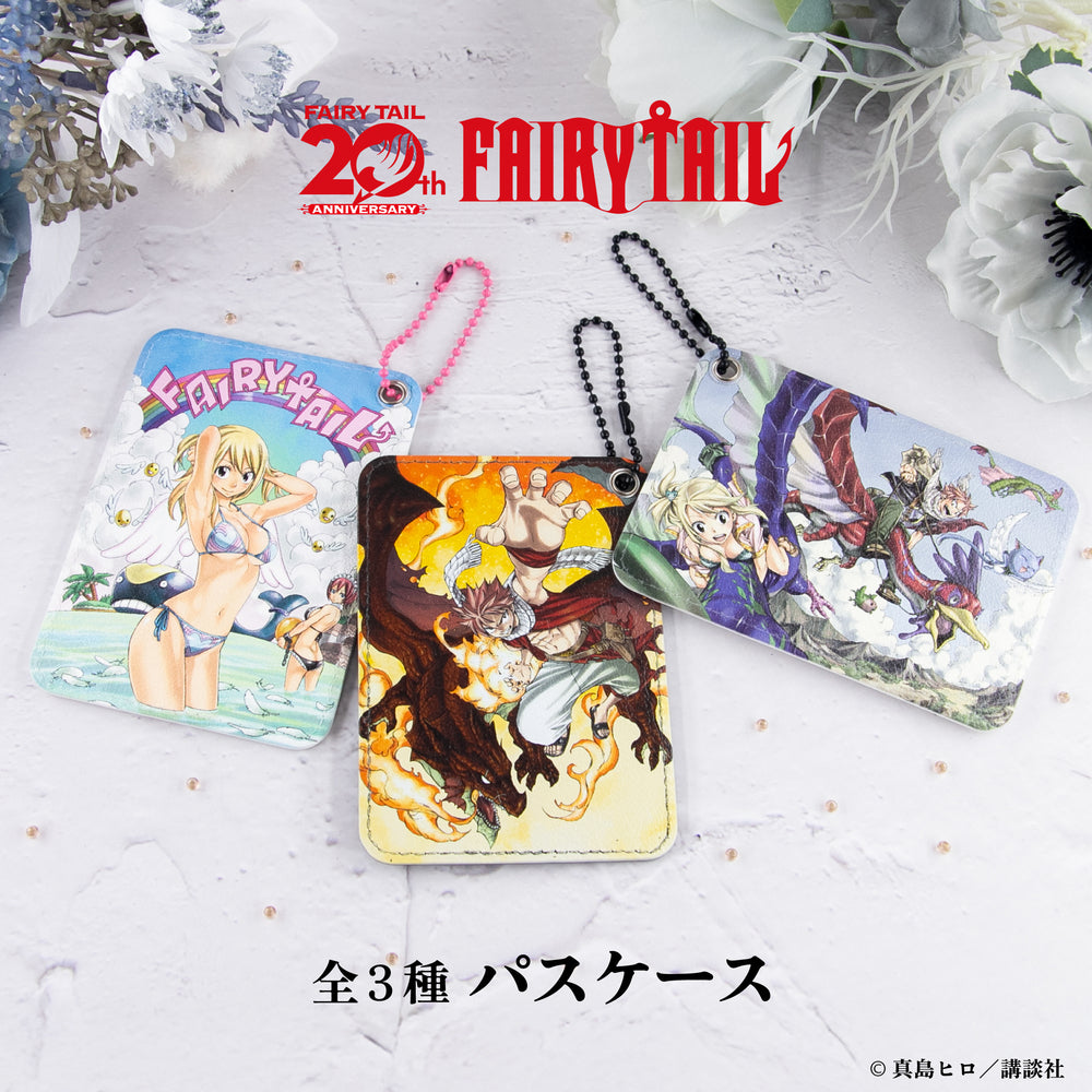 限定品✨ 真島ヒロ原画展 FAIRYTAIL スマホケース FAIRY TAIL 100年クエスト ミニキャラのスマホケース＆ミニファン 登場!