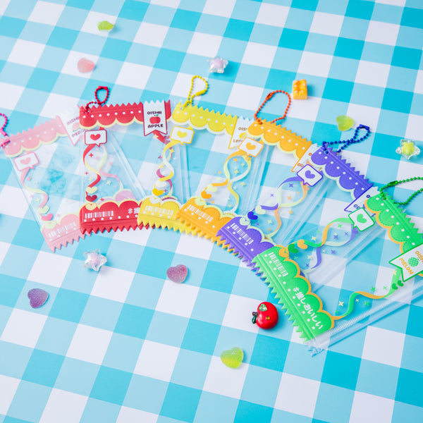 推しおいしいスライドポーチキーホルダー