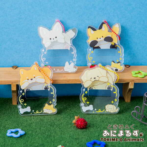 ときめーくあにまるず缶バッジフレーム・イヌ科(全6種)