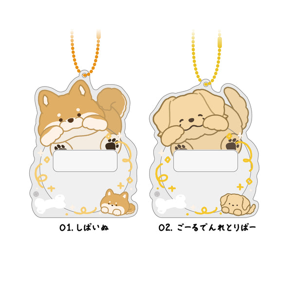 ときめーくあにまるず缶バッジフレーム・イヌ科(全6種)