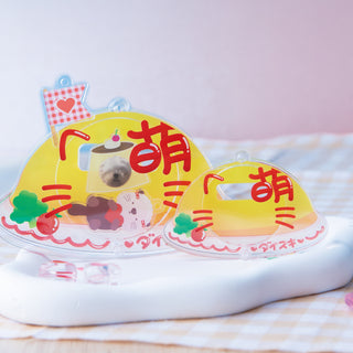 萌きゅんオムライス缶バッジフレーム(大・小）