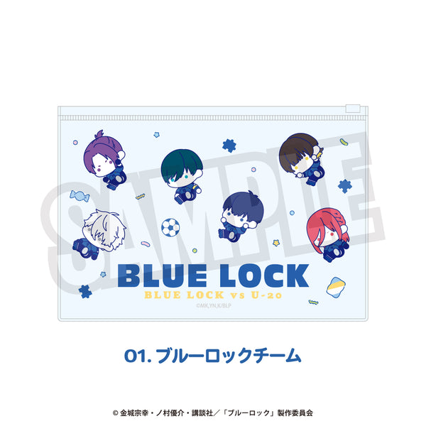 ブルーロック ぷにきゅ～と クリアポーチ