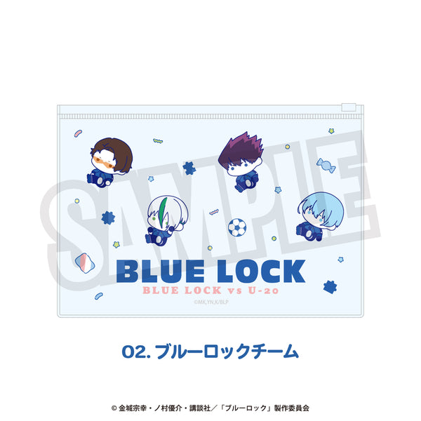 ブルーロック ぷにきゅ～と クリアポーチ