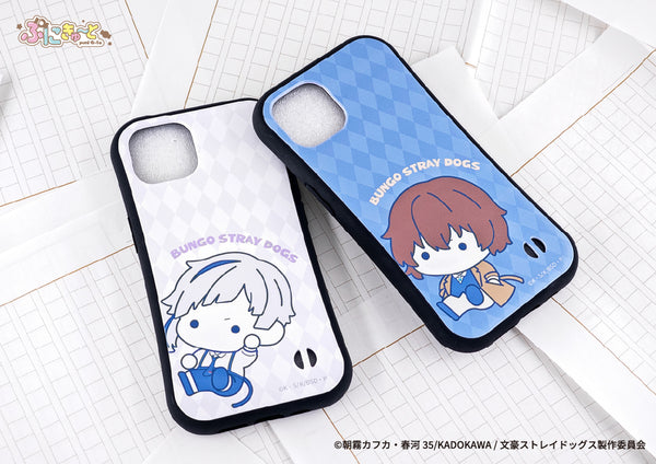 文豪ストレイドッグス ぷにきゅ～と iPhone用 耐衝撃グリップケース