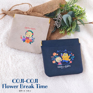 コジコジ COJI-COJI Flower Break Time イージーオープンスリムポーチ