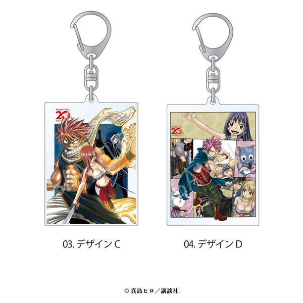 FAIRY TAIL グレイ ジュビア グラフアート アクキー