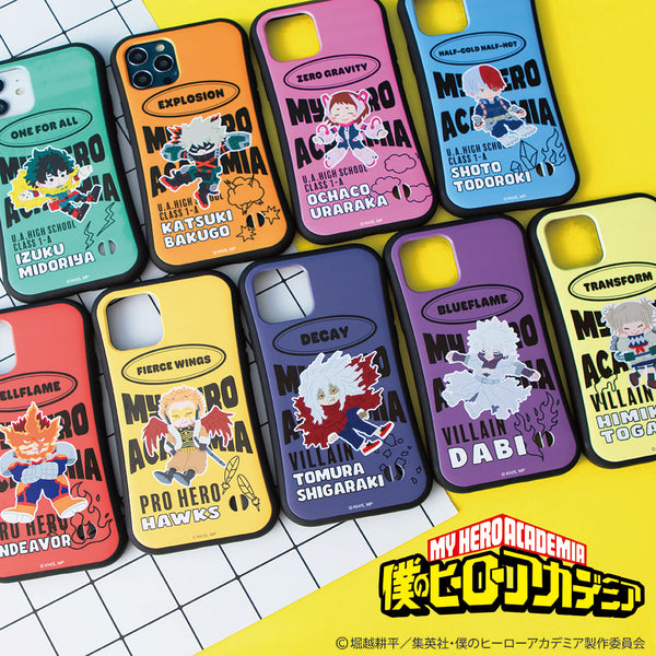 【予約:12月上旬以降順次発送】TVアニメ『僕のヒーローアカデミア』 iPhone用 耐衝撃グリップケース