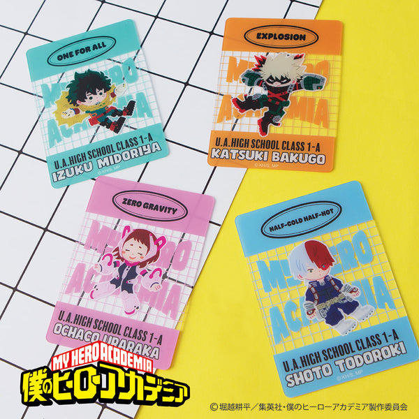 【予約:12月上旬以降順次発送】TVアニメ『僕のヒーローアカデミア』 グッズ トレーディング クリアカード