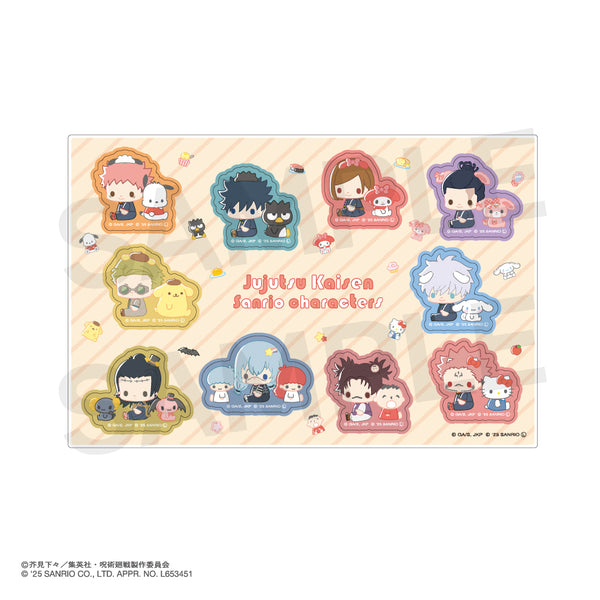 【予約：11月下旬以降順次発送】呪術廻戦 渋谷事変 × サンリオキャラクターズ アクリルステッカー