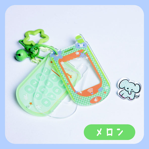 ガラケーアクリルホルダー