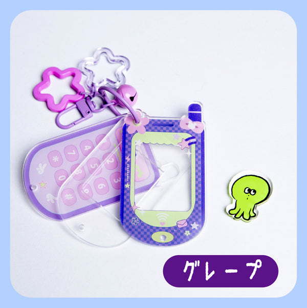 ガラケーアクリルホルダー