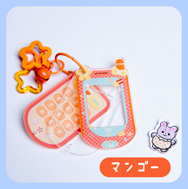 ガラケーアクリルホルダー
