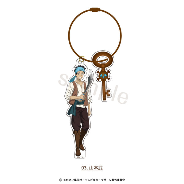 【予約：11月上旬発送予定】家庭教師ヒットマンREBORN! 描き下ろし パイレーツ グッズ ワイヤーキーホルダー