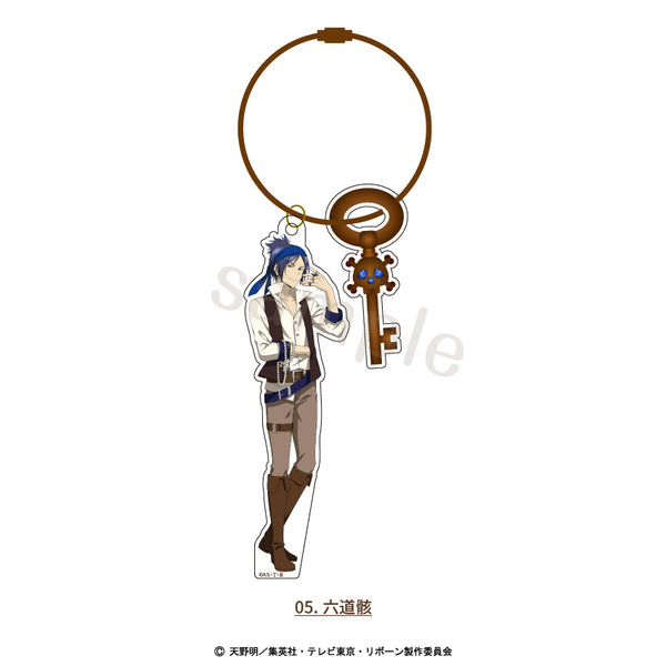 【予約：11月上旬発送予定】家庭教師ヒットマンREBORN! 描き下ろし パイレーツ グッズ ワイヤーキーホルダー