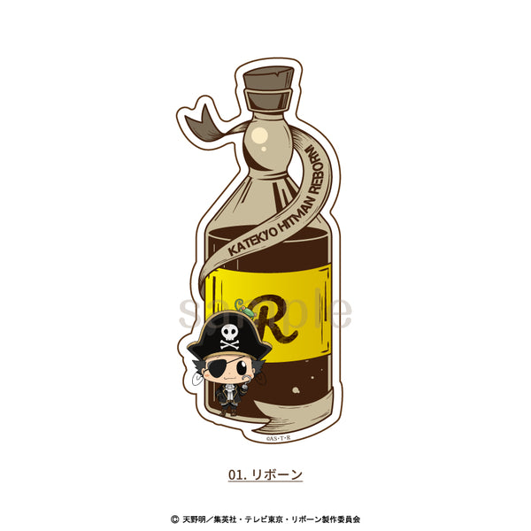 【予約：11月上旬発送予定】家庭教師ヒットマンREBORN! 描き下ろし パイレーツ グッズ ダイカットステッカー