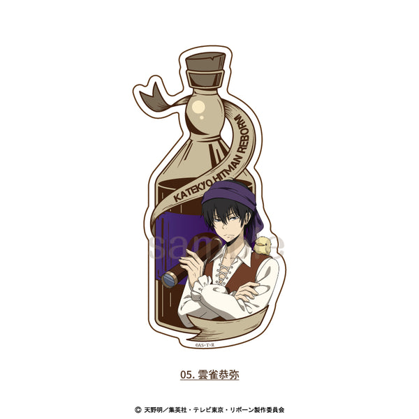 【予約：11月上旬発送予定】家庭教師ヒットマンREBORN! 描き下ろし パイレーツ グッズ ダイカットステッカー