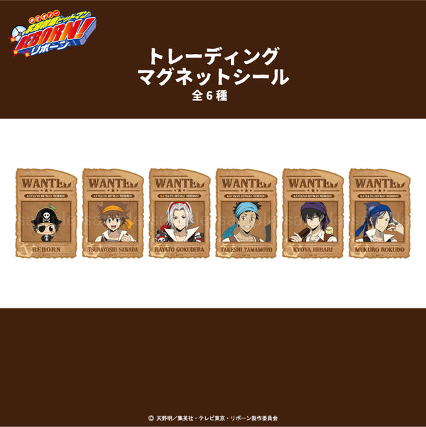 【予約：11月上旬発送予定】家庭教師ヒットマンREBORN! 描き下ろし パイレーツ グッズ トレーディング マグネットシール