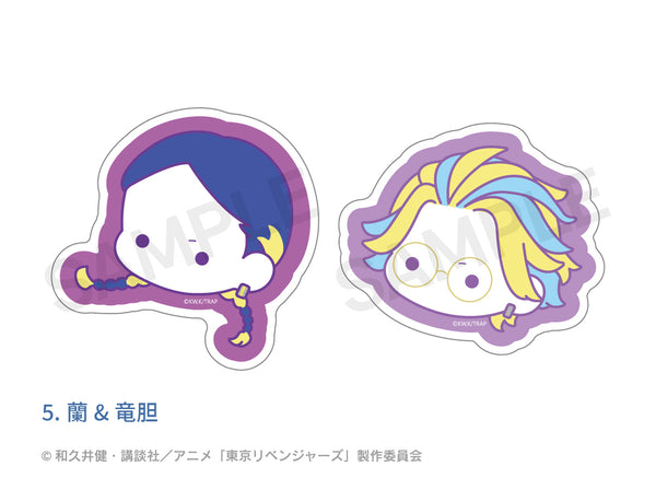 東京リベンジャーズ ぷにきゅ～と シリーズ ヘアクリップ 2個セット