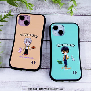 WIND BREAKER iPhone用 耐衝撃グリップケース