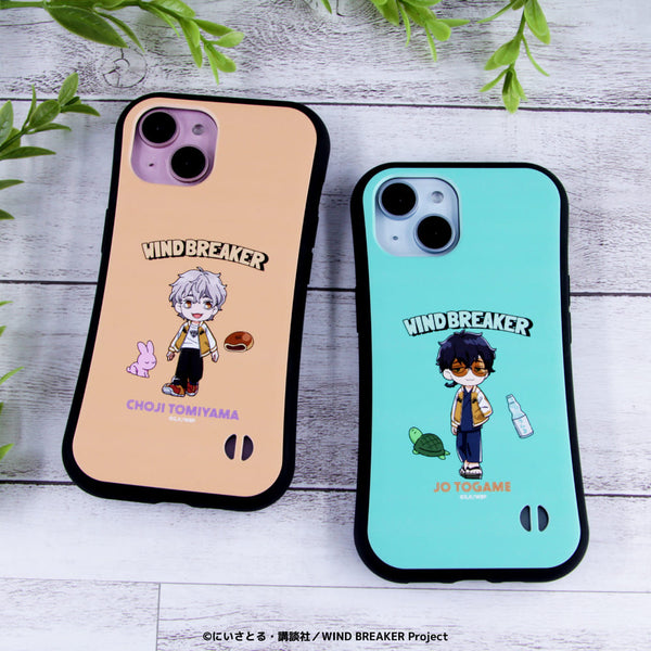 WIND BREAKER iPhone用 耐衝撃グリップケース