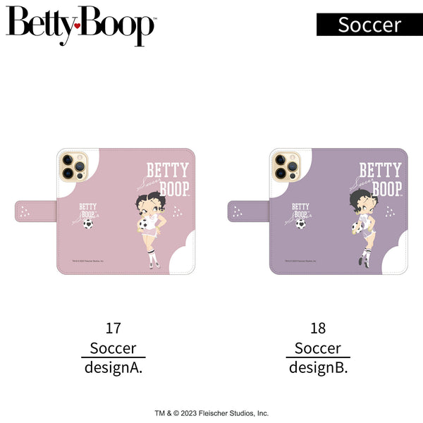 ベティ・ブープ 全機種対応 手帳型スマホケース